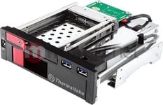 Thermaltake Duo Kiintolevytelakka 2.5" /3.5 "SATA3 + 2xUSB 3.0 Musta (ST0026Z)