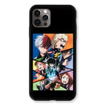 Cokitec Coque pour Iphone 13 Mini (5.4) Manga My Hero Academia Noir