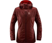 Haglöfs Aran Valley Jacket Women Maroon Red/Hibiscus Red