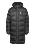 Active Long Winter Parka Sport Jackets Padded Jackets Black Helly Hansen