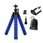 Trépieds flexibles Black Max Mini Octopus,GoPro Fore12,11,10,9,8,7,Go Pro 6,5,YI,Eken,SJ,Capture d'écran,DBPOWER,AKASO,Accessoires de trépied - Type Blue 5PC