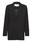 Srvilja Loose Blazer Black Soft Rebels