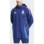 Italien Tiro 24 All Weather Jacka - Blå - adidas, storlek X-Small