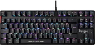 DRAKKAR CLAVIER GAMING FILAIRE MÉCANIQUE ALFHEIM TKL AZERTY - FORMAT TKL SANS PAVÉ NUMÉRIQUE - RÉTROÉCLAIRAGE RVB[CLA171667]