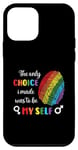 Coque pour iPhone 12 mini Drapeau LGBTQ The Only Choice Be Myself Gay Lesbian LGBT Pride