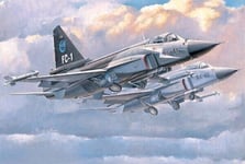 Fc-1 Prototype 01 & 03 Fighter 1:72 Plastique Model Kit Trumpeter