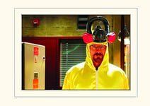 Pyramid International Breaking Bad (Hazmat Suit) -Mounted Print Memorabilia 30 x 40cm, Paper, Multicoloured, 30 x 40 x 1.3 cm