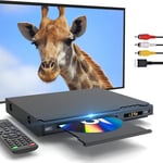 Lecteurs Dvd Pour Téléviseur,Lecteurs Dvd Hdmi Prenant En Charge Pal/Ntsc,Lecteur Cd Dvd Sans Région Avec Ports Karaoké,Entrée Usb,Câbles Hdmi Et Av