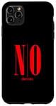 Coque pour iPhone 11 Pro Max Rouge NO raccourcis Rouge Graphique