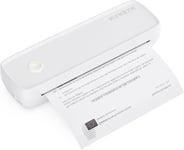 Portable Wireless Thermal Printer, ITP04 Bluetooth, Inkless A4 & US Letter, USB-