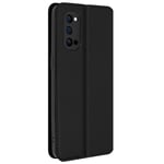 Back cover Oppo Reno 4 Pro 5G Wallet and stand function - black