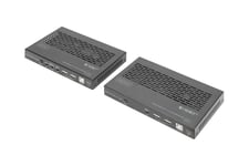 DIGITUS DS-55523 - sender og modtager - KVM / audio / seriel / USB forlænger - HDBaseT 3.0