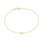 Isabel Bernard Isabel Bernard 14 Karat Gold Bracelet - Initials