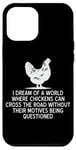 Coque pour iPhone 12 Pro Max Appel à tous les amateurs de poulet : Chicken Lover is Fun