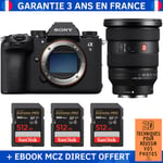 Sony A9 III + FE 16-35mm f/2.8 GM II + 3 SanDisk 512GB Extreme PRO UHS-II SDXC 300 MB/s + Ebook '20 Techniques pour Réussir vos Photos' - Appareil Photo Professionnel