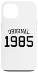 Coque pour iPhone 13 Original 1985, 40 ans pour homme et femme, 40e anniversaire