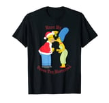 The Simpsons Homer Marge Christmas Meet Under the Mistletoe T-Shirt