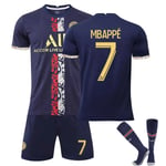 Barn / Vuxen 22 23 World Cup Paris set fotbollsset Neymar JR-10 Mbappe-7 22#