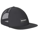 Salomon Trucker Flat Cap Deep Black/Deep Black, DEEP BLACK/DEEP BLACK/, M/L