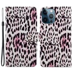 iPhone 15 Pro Max Fodral Motiv Leopardmönster