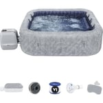 Spa gonflable BESTWAY - Lay-Z-Spa San Francisco Hydrojet Pro - 230 x 230 x 71...