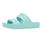 Crocs Femme Sandales à Plateforme Baya, Eau Pure, 37/38 EU