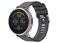 Polar Vantage V2 - Shift Edition - Silver - Sportklocka Med Band - Fluoroelastomer - Grå - Bandstorlek: M/L - Display 1.2" - Bluetooth - 52 G