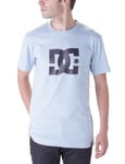 DC Shoes Star - T-Shirt - Uni - Coton - Homme - Bleu (Sky Blue) - S