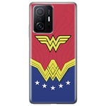 ERT GROUP mobile phone case for Xiaomi 11T 5G / 11T PRO 5G original and officially Licensed DC pattern Wonder Woman 008 optimally adapted to the shape of the mobile phone, case made of TPU