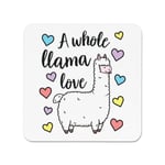 A Whole Llama Love Fridge Magnet Valentines Wife Girlfriend Husband Boyfriend