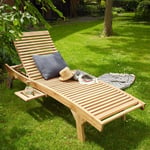 Lot de 2 bains de soleil / chaises longu