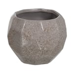 Cache-pot Gris Céramique 25 x 25 x 20 cm