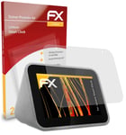 atFoliX 2x Film Protection d'écran pour Lenovo Smart Clock mat&antichoc