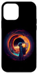 iPhone 12 mini Astronaut Journey Through Cosmic Portal Case