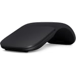 Microsoft - Arc Mouse - Bluetooth-mus för PC, bärbar dator kompatibel med Windows, Mac, Chrome OS (tunn, lätt, bärbar, taktil) - Svart