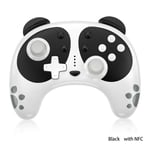 Manette De Jeu Sans Fil Panda Cute Ns Pro, Double Moteur, Vibration, Joystick Pour Nintendo Switch Lite, Pour Xbox 360 Pc