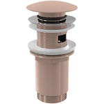 Alcaplast - Alca Bonde pour lavabo clic-clac 5/4 ' Avec trop-plein, Rose Gold (A392-RG-P)