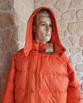 Doudoune orange 2XL neuve Dundret marque Dedicated en polyester 100%recyclé (mp)