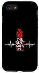 iPhone SE (2020) / 7 / 8 The Beat Goes On Wear Red For Heart Disease Awareness Case