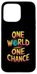 iPhone 15 Pro Max One World One Chance Climate Change Awareness Case