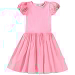 Molo Cleopatra Short Sleeve Dress Pink Lemonade | Rosa | 122/128 cm