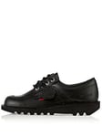 Kickers Men's Kick Lo Formal Lace Up Shoes - Black, Black, Size 11, Men