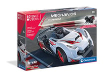 Clementoni- Science Museum Mechanics Hypercar Kit for Kids & Adults: Build Your Own Racing Car (8 Years+)