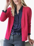 Pure Collection V-Neck Cashmere Cardigan