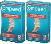 Compeed® - Pansements Ampoules Moyen Format Economique x12 Pansement(S) 2x12 pc(s)