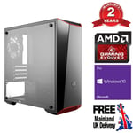 Mega Fast AMD Quad Core 16GB 1TB Home Gaming PC Computer Windows 10 PR0 USB3 CM