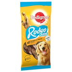 Pedigree Rodeo Duos - Dog Treats - with Chicken and bacon - 70 Sticks (Pack of 10)