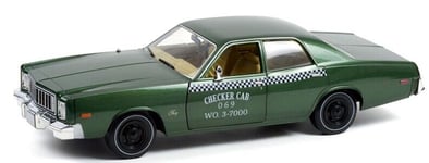 GREENLIGHT, PLYMOUTH Fury Checker Cab 069 WO.3-7000 1976 THE BEVERLY HILLS CO...