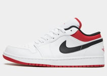 🔥 Nike Air Jordan 1 Low Men (UK Size 7.5 / US 8.5 / EUR 42 ) White & Red NEW