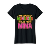 My Favorite Monsters Call Me Mima Happy Halloween T-Shirt